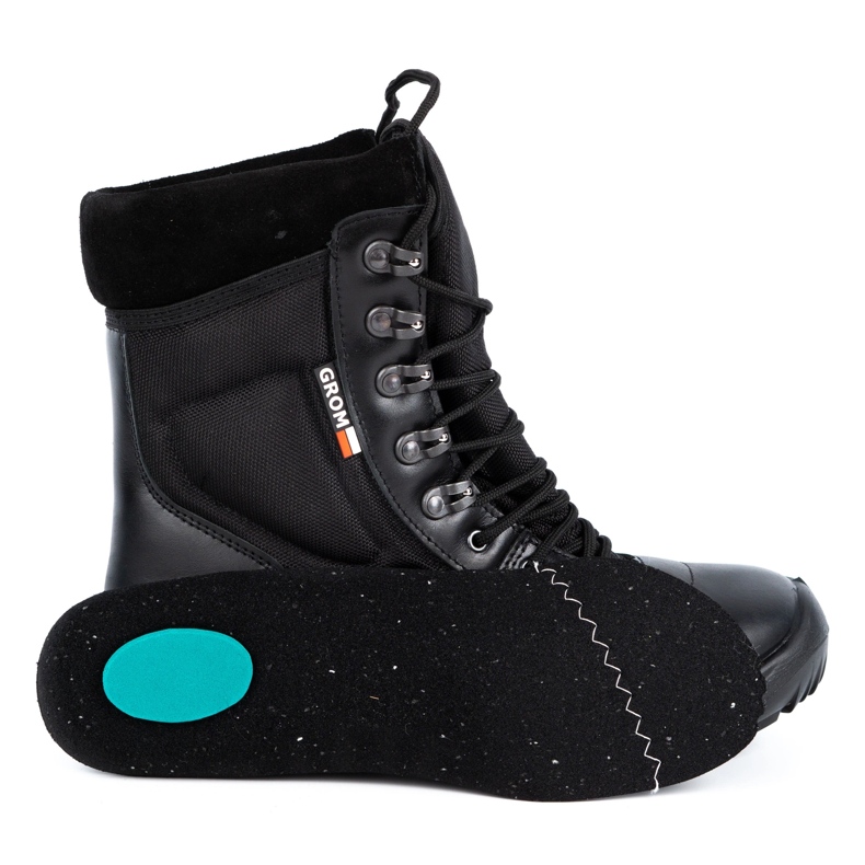 Olivier Cizme tactice militare pentru protectie Grom 1138 negre negru 1