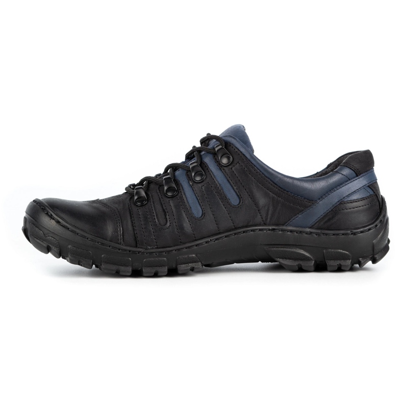 WASAK Pantofi de trekking din piele pentru bărbați 0166W negru 1