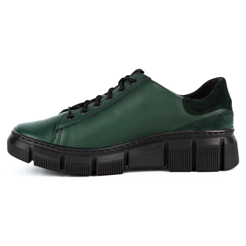 WASAK Pantofi dama adidași din piele 0663W verde 1