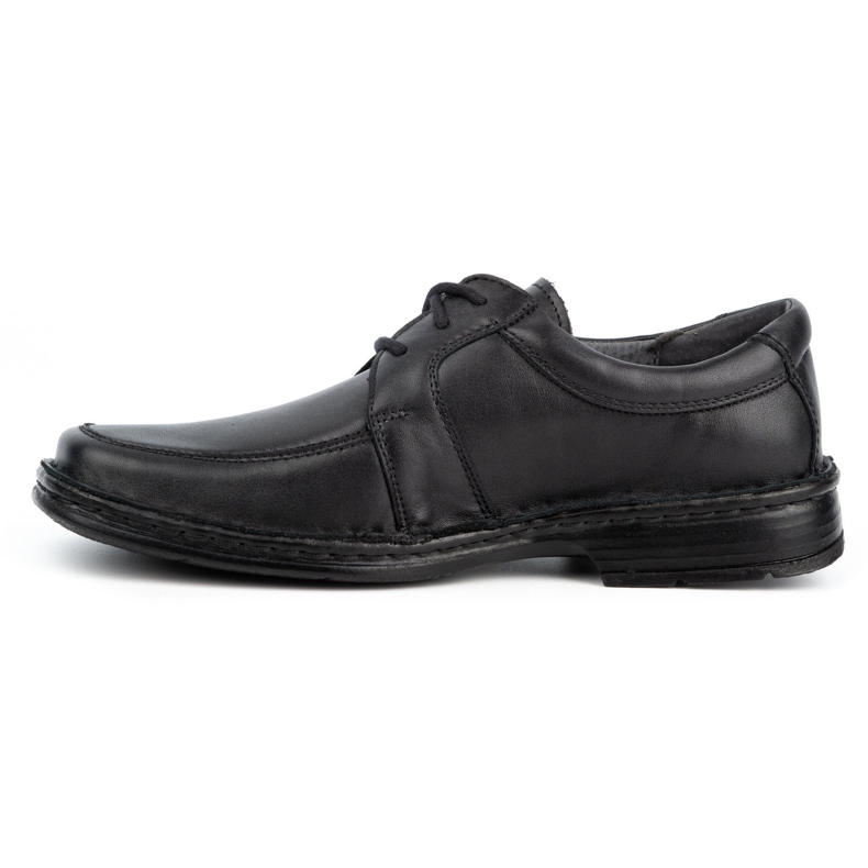 WASAK Pantofi casual barbati din piele 0078W negru 1