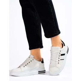 Pantofi sport de damă Shelovet albi 1