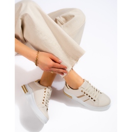 Pantofi sport dama Shelovet bej 2