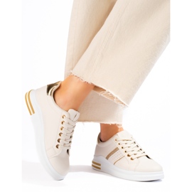 Pantofi sport dama Shelovet bej 1