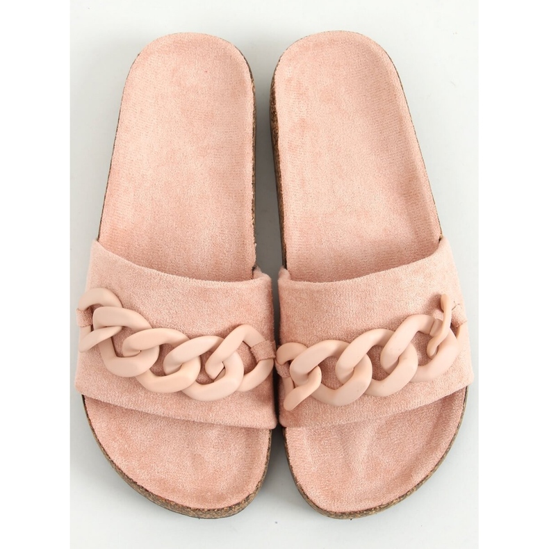 Chain Cork Slides Jarvis Pink roz 1