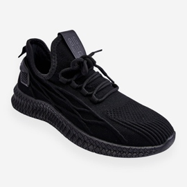 Pantofi slip-on pentru bărbați Big Star LL174336 Negri negru 1