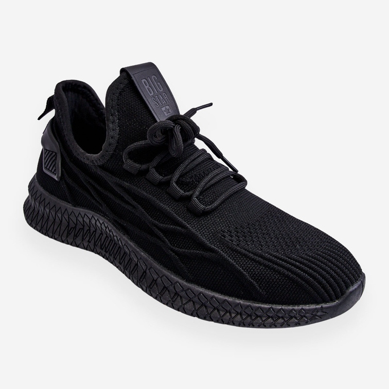 Pantofi slip-on pentru bărbați Big Star LL174336 Negri negru 1