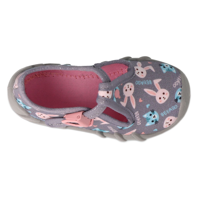 Pantofi copii Befado 110P473 gri 3