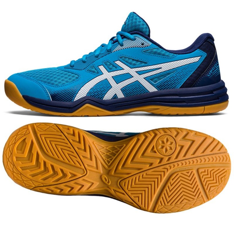 Pantofi de volei Asics Upcourt 5 M 1071A086 402 albastru albastru 4