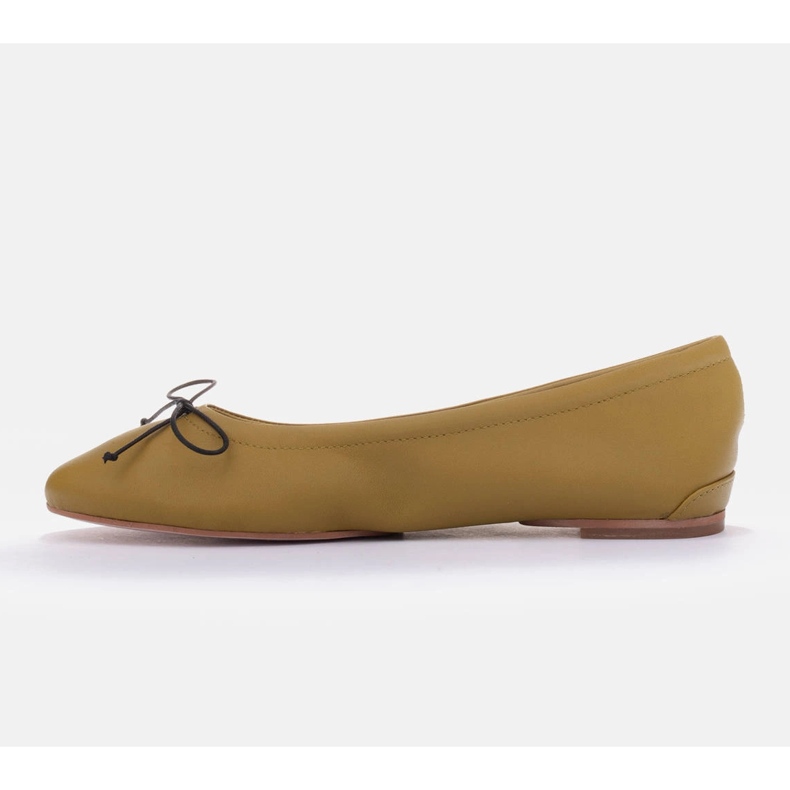 Marco Shoes Pantofi de balet Passo verde 1