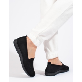 W. Potocki Slip de damă pe material textil Potocki negru 2
