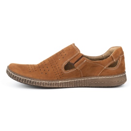 KOMODO Pantofi de alunecare pentru bărbați 864 roșii multicolor 1