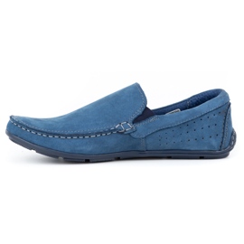 KOMODO Mocasini bărbați 890 albastru 1