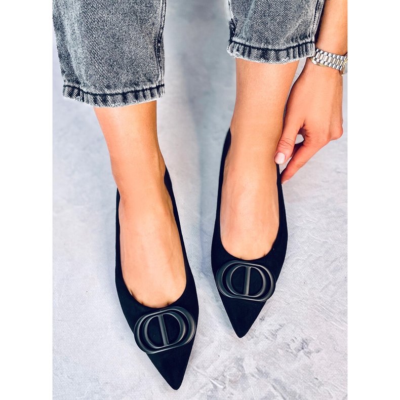 Arte Balerini negri cu degete migdale negru 1