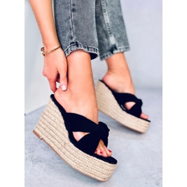 BM Clape tip espadrile Nikni Black negru 2