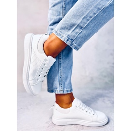 BM Pantofi de damă Keeler White alb 1