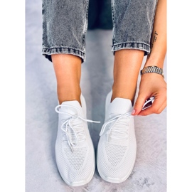 Pantofi sport cu șosetă Dambro H/WHITE alb 1