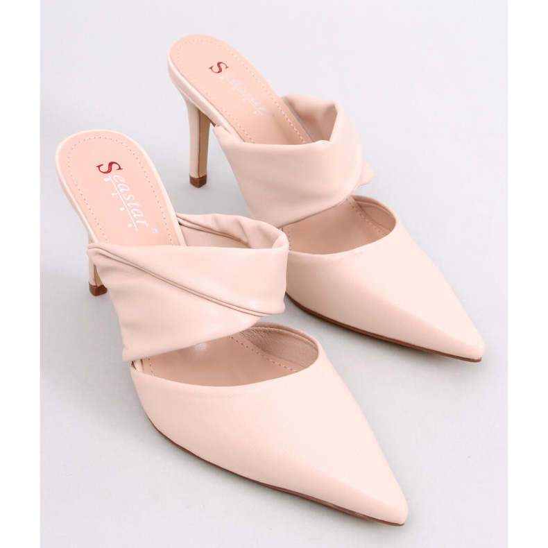 Charisse Sandale bej cu toc stiletto 1