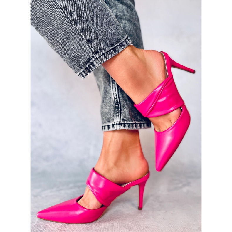 Mulți cu toc stiletto Charisse fucsia roz 2