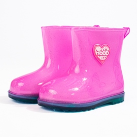 Galoshe pentru fete Shelovet roz 1