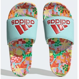 Papuci adidas Adilette Comfort W HQ8848 multicolor 1 Papuci adidas Adilette Comfort W HQ8848 multicolor 1