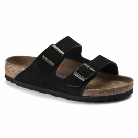 Papuci Birkenstock Arizona Sfb Leve M 951321 negru 1 Papuci Birkenstock Arizona Sfb Leve M 951321 negru 1