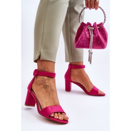 Sandale pentru femei pe Fuksja Post 20SD98-1617 Lexi roz 2