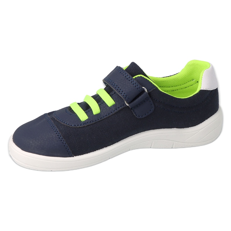 Befado sport pentru copii cu velcro, bleumarin și verde 451X004 albastru 3
