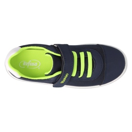 Befado sport pentru copii cu velcro, bleumarin și verde 451X004 albastru 2