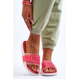 Papuci Sport dama Neon Pink Sunrise roz 1