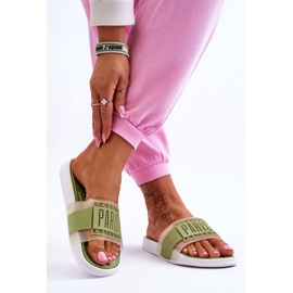 Papuci Sport dama Green Sunrise verde 2