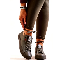 Pantofi Joși Big Star JJ274004 Kaki verde 2