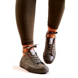 Pantofi Joși Big Star JJ274004 Kaki verde 5