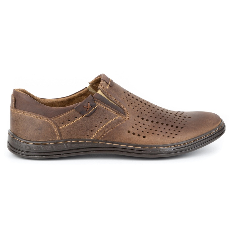 Polbut Brogues pentru bărbați 401 Summer Brown maro 1