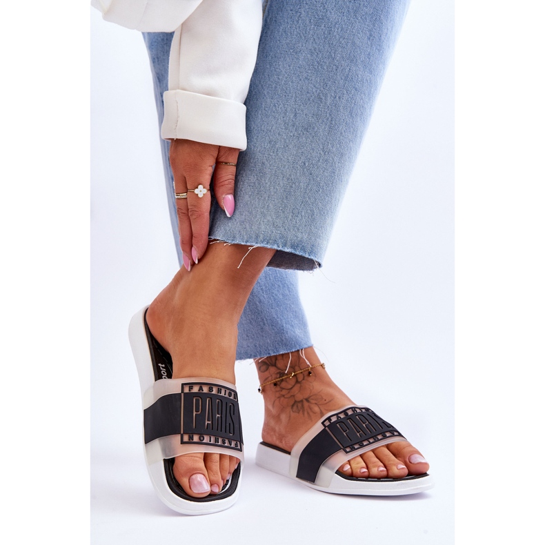 Papuci Sport dama Black Sunrise negru 2