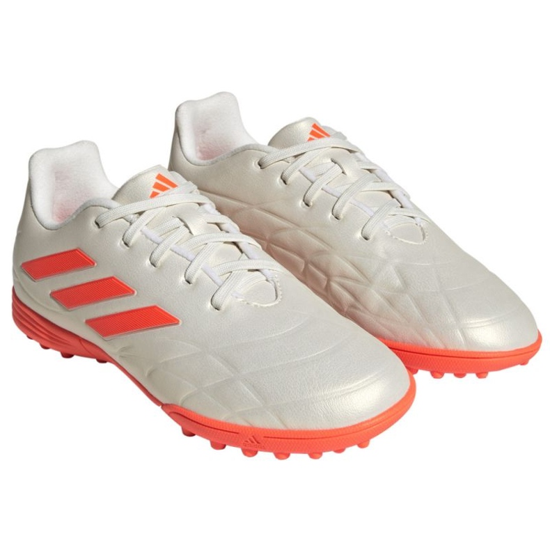 Pantofi de fotbal Adidas Copa Pure.3 Tf Jr GY9037 alb alb 1