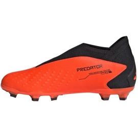 Pantofi de fotbal Adidas Predator Accuracy.3 Fg Ll Jr GW4607 portocale portocale si rosii 1