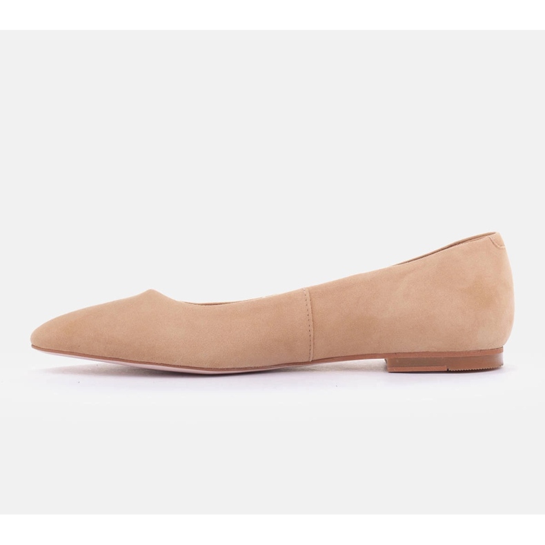Marco Shoes Balerini ușori bej 2