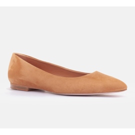 Marco Shoes Balerini ușori maro 1 Marco Shoes Balerini ușori maro 1