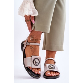 Sandale Clasice Dama S.Barski KV-2775-45 Nud bej 1