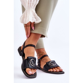 Sandale Clasice Damă S.Barski KV-2775-45 Negru 2