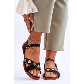 Sandale Plate S.Barski KV-5541-35 Negru 1