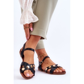 Sandale Plate S.Barski KV-5541-35 Negru 2