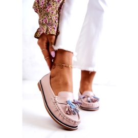 Evento Mocasini De Dama Piele Cu Franjuri Roz Laressa 5 Evento Mocasini De Dama Piele Cu Franjuri Roz Laressa 5