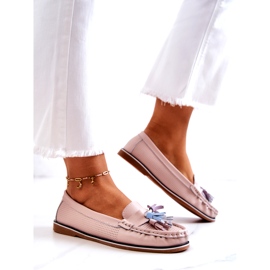 Evento Mocasini De Dama Piele Cu Franjuri Roz Laressa 3 Evento Mocasini De Dama Piele Cu Franjuri Roz Laressa 3