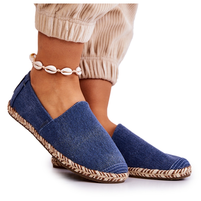 Espadrile clasice Big Star JJ274902 Albastru 6