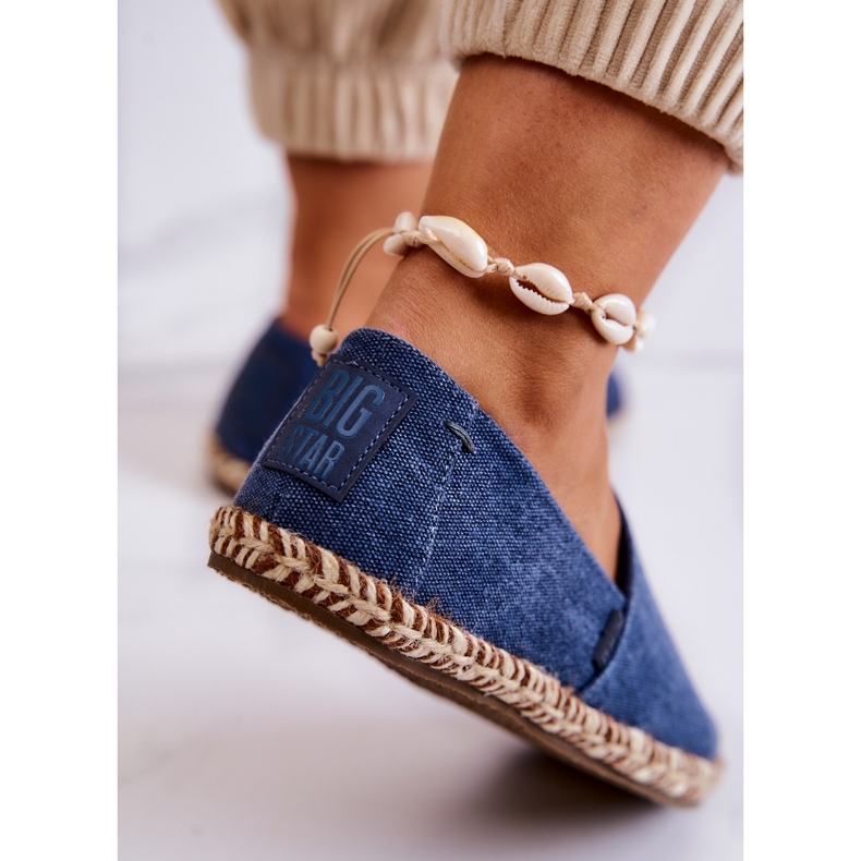 Espadrile clasice Big Star JJ274902 Albastru 3