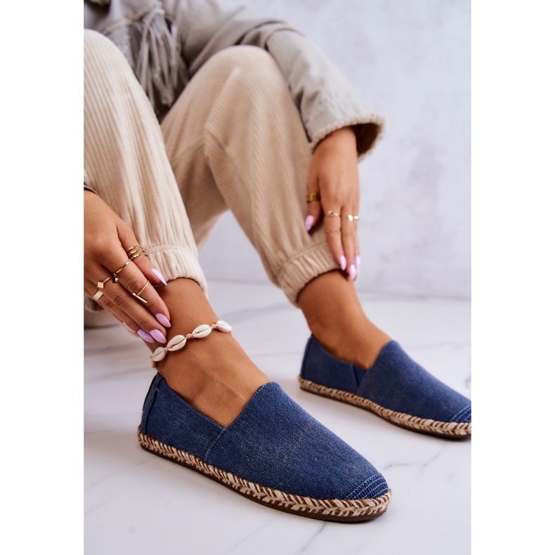 Espadrile clasice Big Star JJ274902 Albastru 5