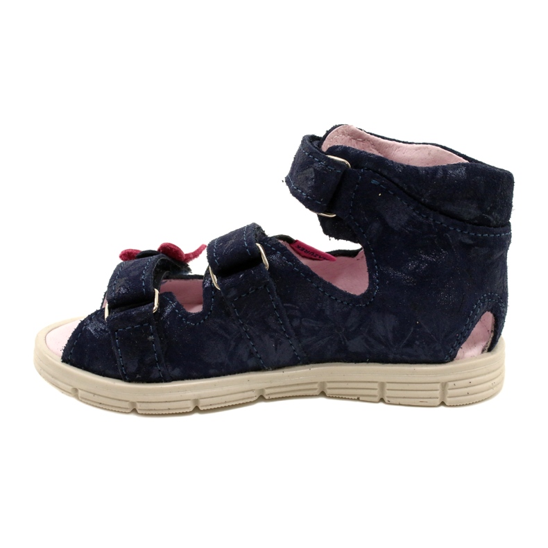 Sandale cu prevenție ridicată Mazurek 1291 Fluturi albastru 2