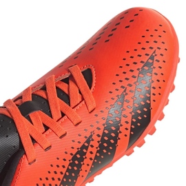 Pantofi de fotbal Adidas Predator Accuracy.4 GW7086 portocale portocale si rosii 1