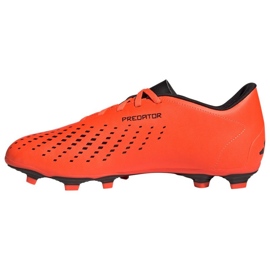 Pantofi de fotbal Adidas Predator Accuracy.4 Fg M GW4603 portocale portocale si rosii 1